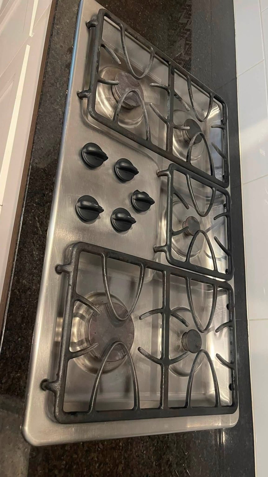 Stovetop cleaning after cleaning