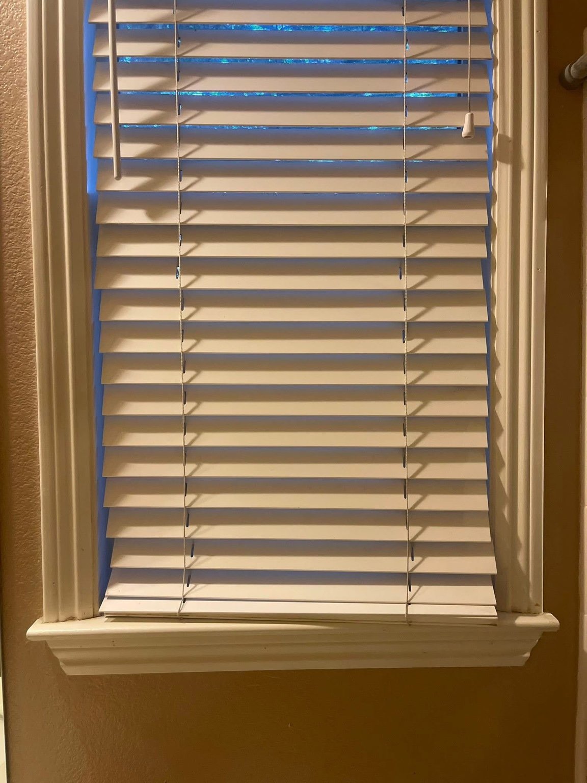 Blinds cleaning after cleaning